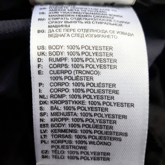 2/$35 Sale Climalite ADIDAS athletic/hiking cropped pants. Like New Sz 6  Bl/Gry - Picture 9 of 12